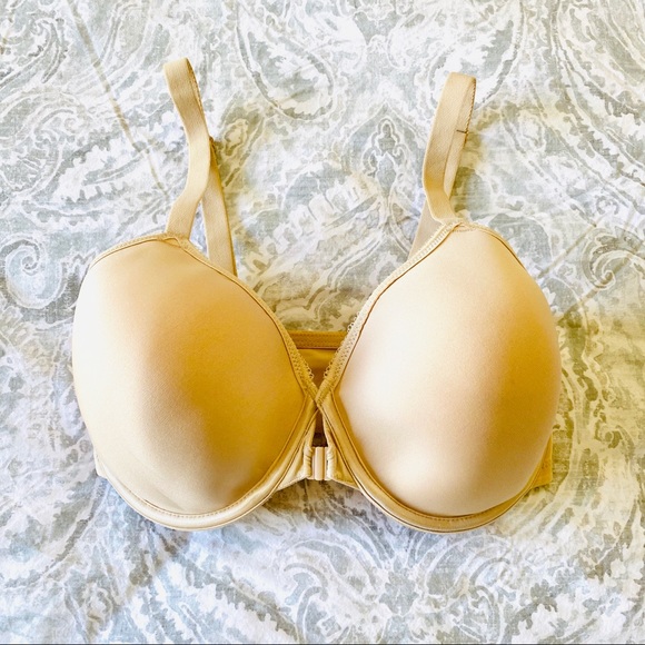 34DDD *FLAWED* WACOAL Basic Beauty Front Close Bra - Picture 2 of 8